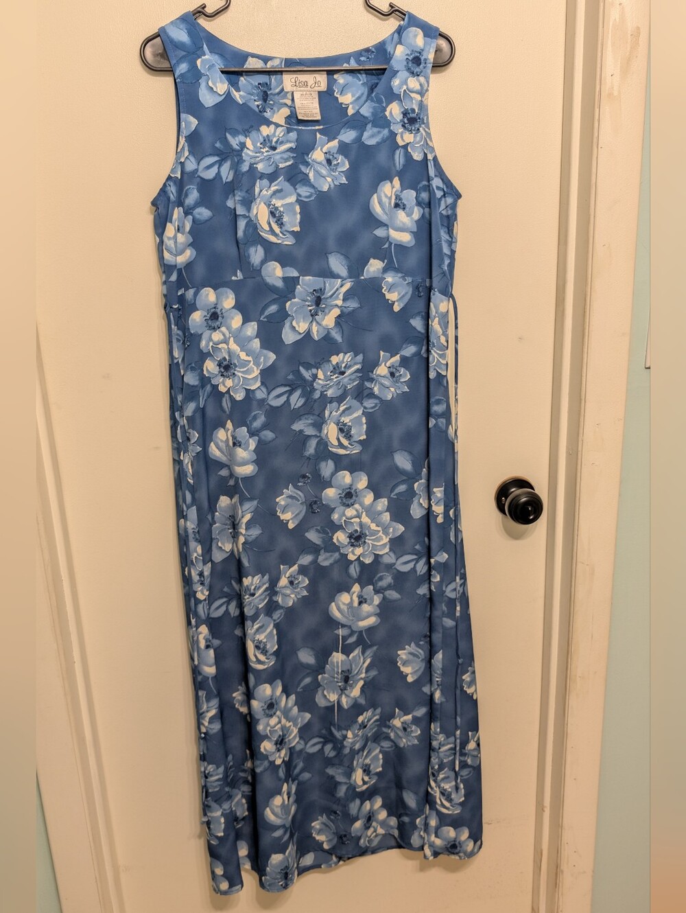 VTG Lisa Jo Floral Maxi Dress